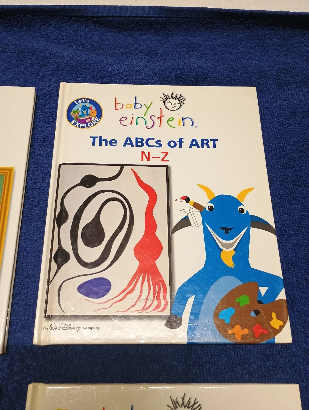 Disney Baby Einstein Board Book Set - The ABCs of Art, Colors, Art